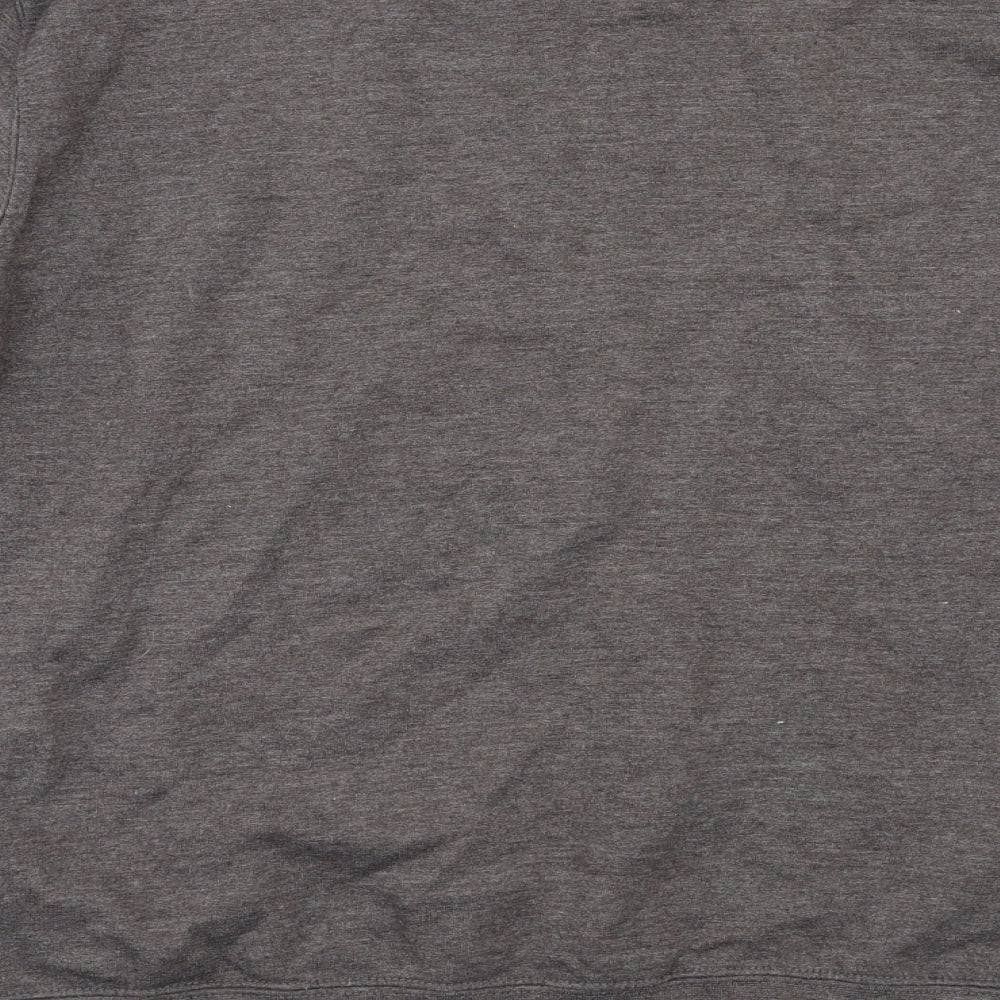 Just Hoods` Mens Grey Pullover Sweatshirt Size S