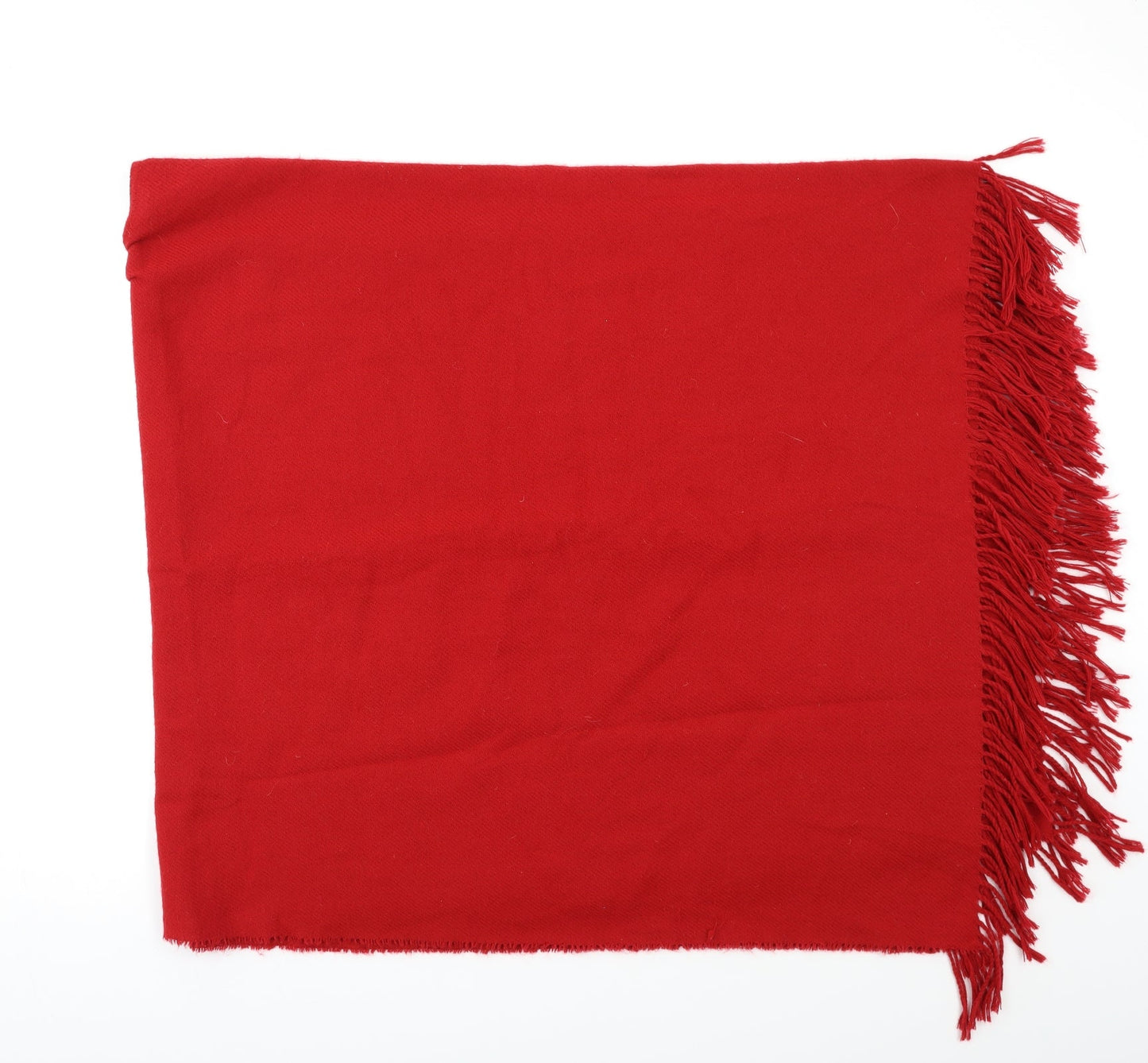 Preworn Womens Red Shawl/Wrap