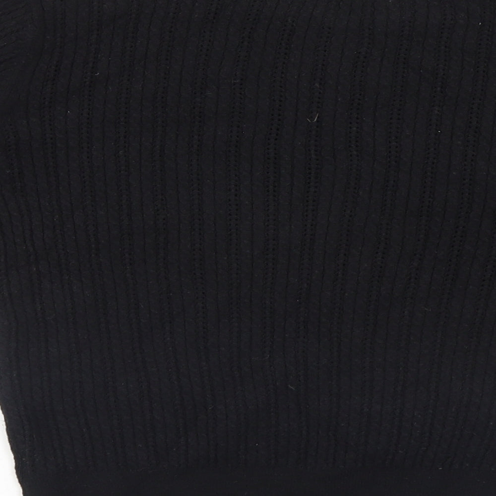 Papaya Womens Black Pullover Jumper Size 12