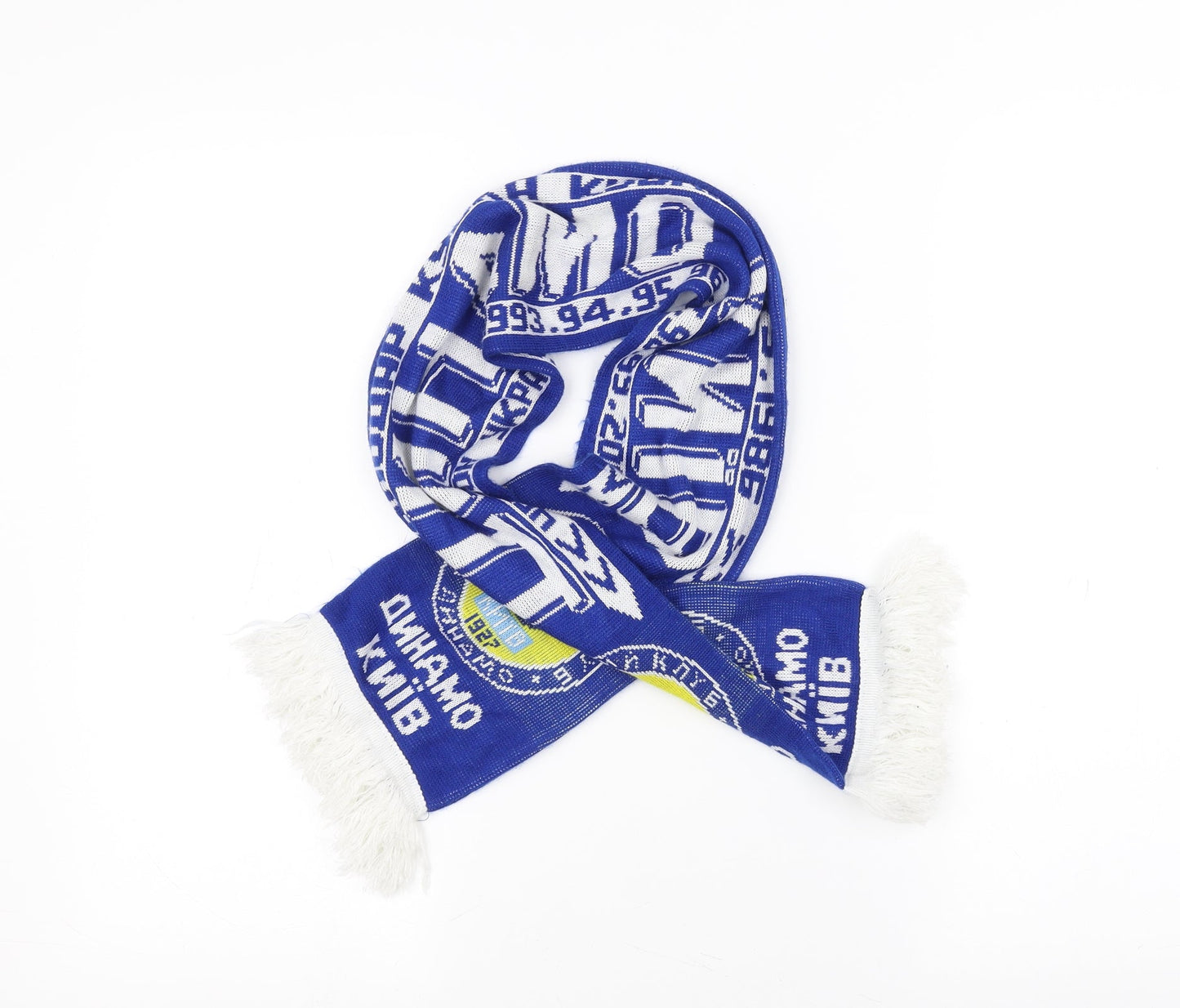 Preworn Unisex Blue Scarf One Size