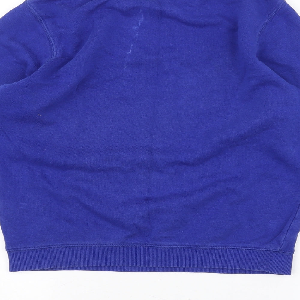 TU Boys Blue Pullover Jumper Size 10 Years