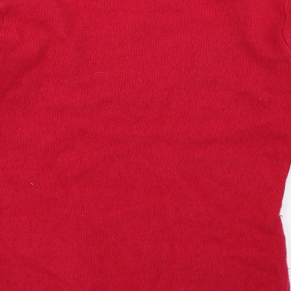 Preworn Womens Pink Pullover Jumper Size 14