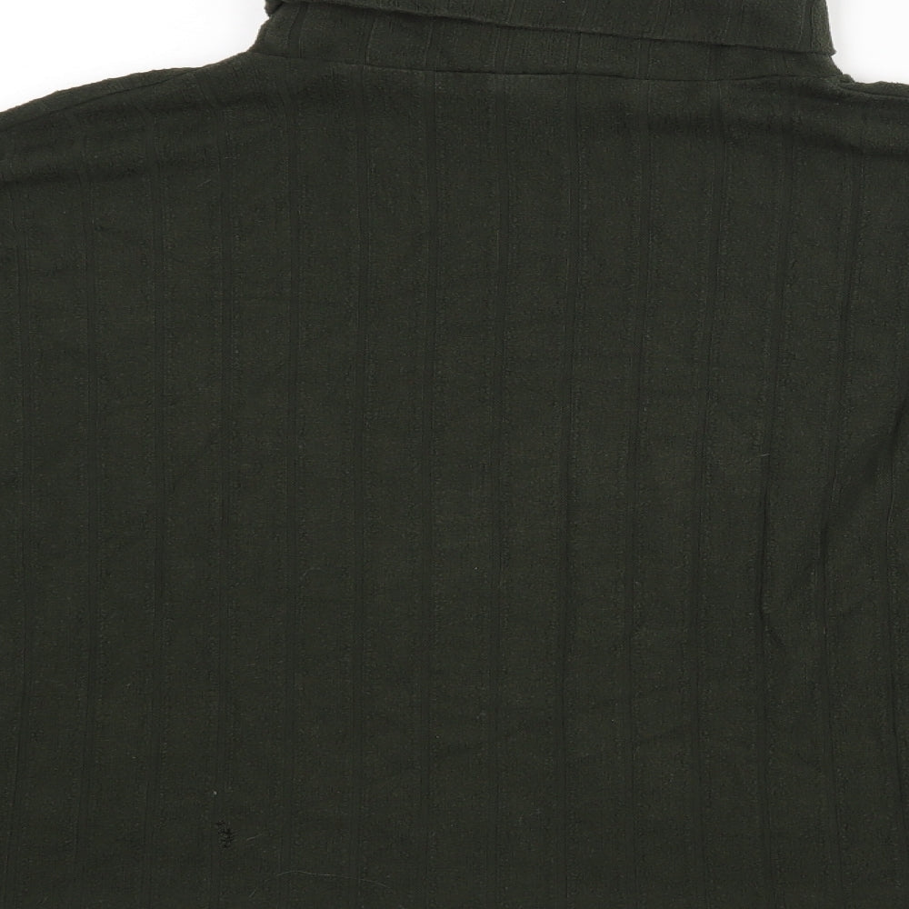 New Look Womens Green Basic Blouse Size L