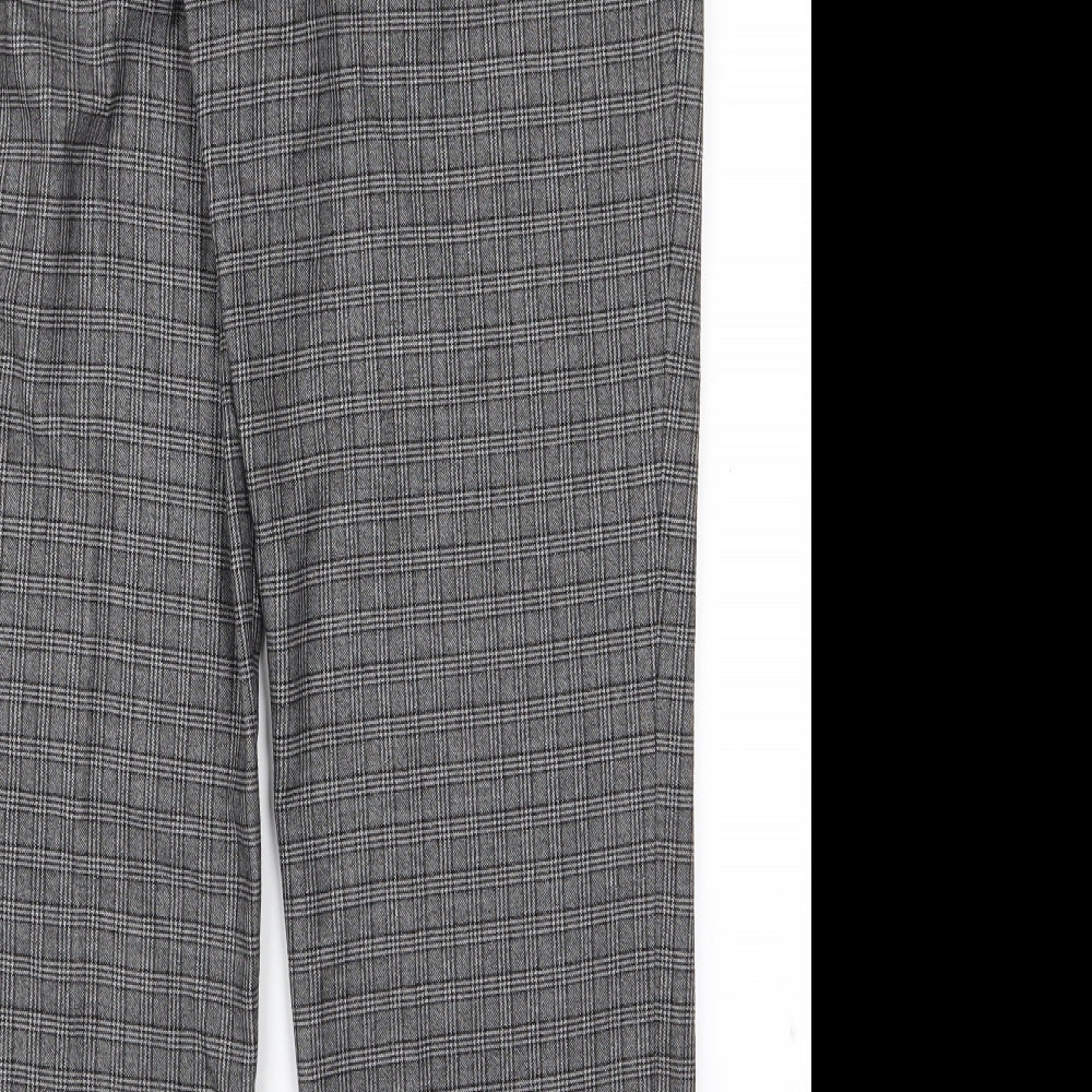 michelle Womens Grey Rayon Trousers Size 32 L24 in