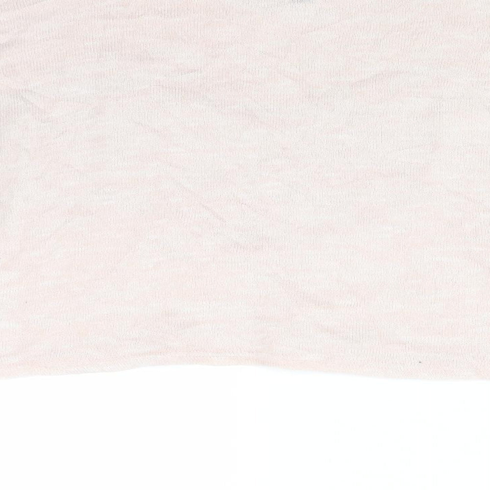 H&M Womens Pink Pullover Jumper Size S