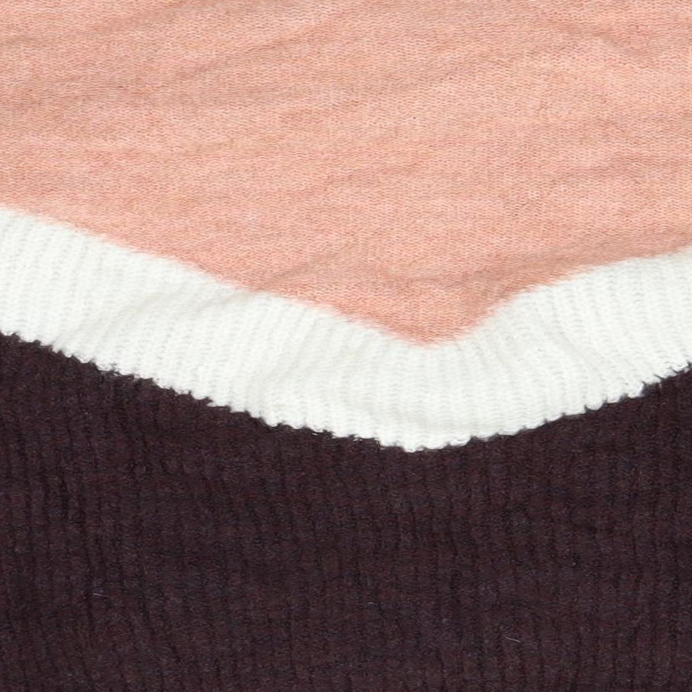 Collection Pimkie Womens Brown Knit Pullover Jumper Size S