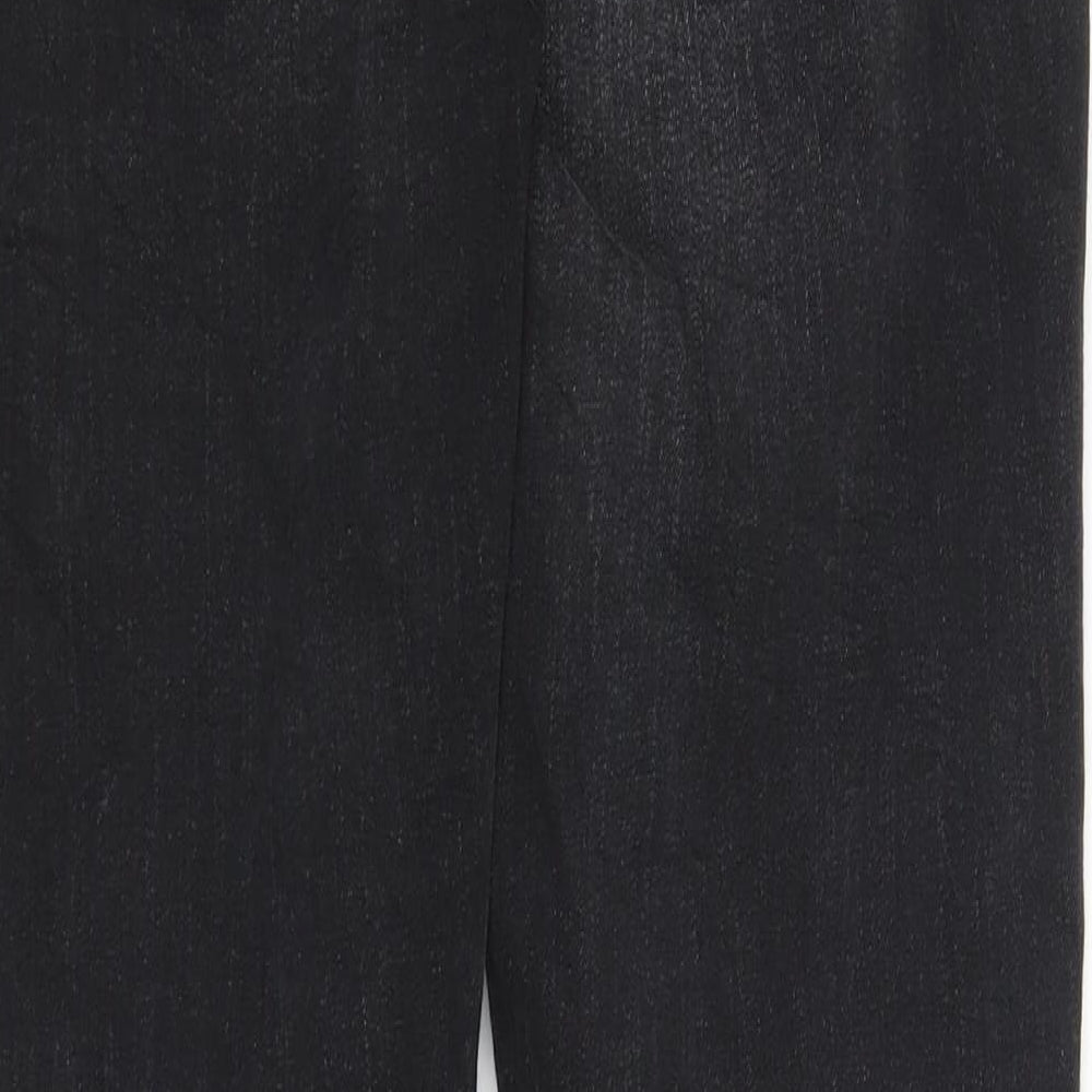 Preworn Womens Black Denim Skinny Jeans Size 28 in L26 in