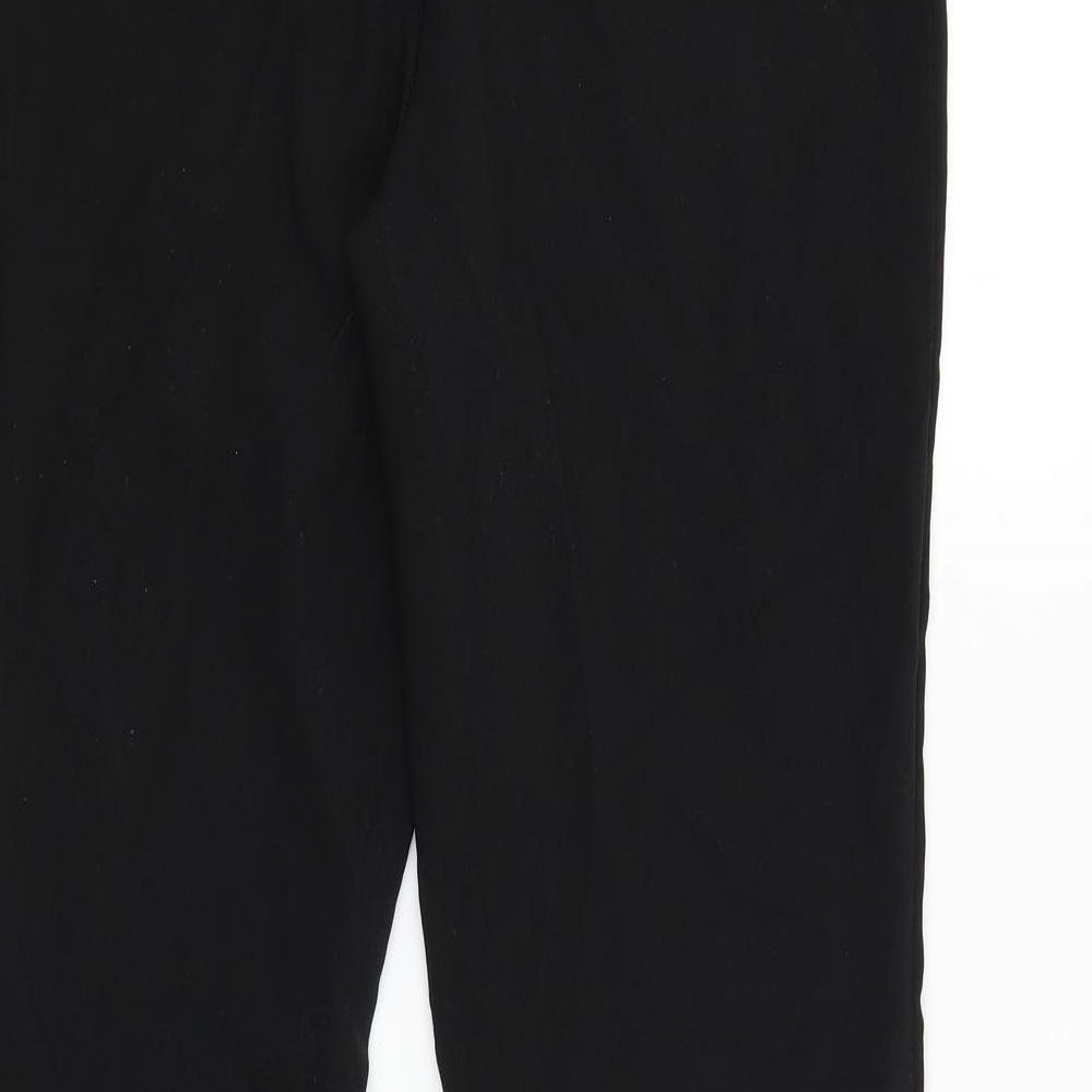 Dunnes Womens Black Trousers Size 10 L26 in
