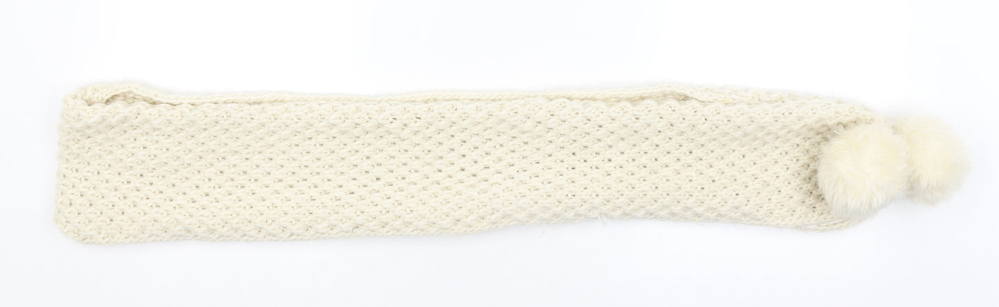 Atmosphere Womens Beige Scarf