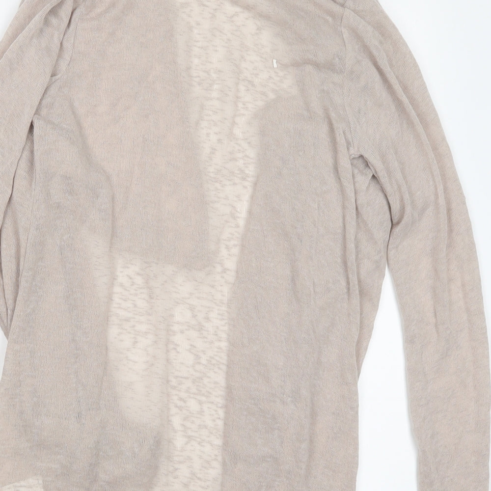 tg Womens Beige Cardigan Jumper Size 14