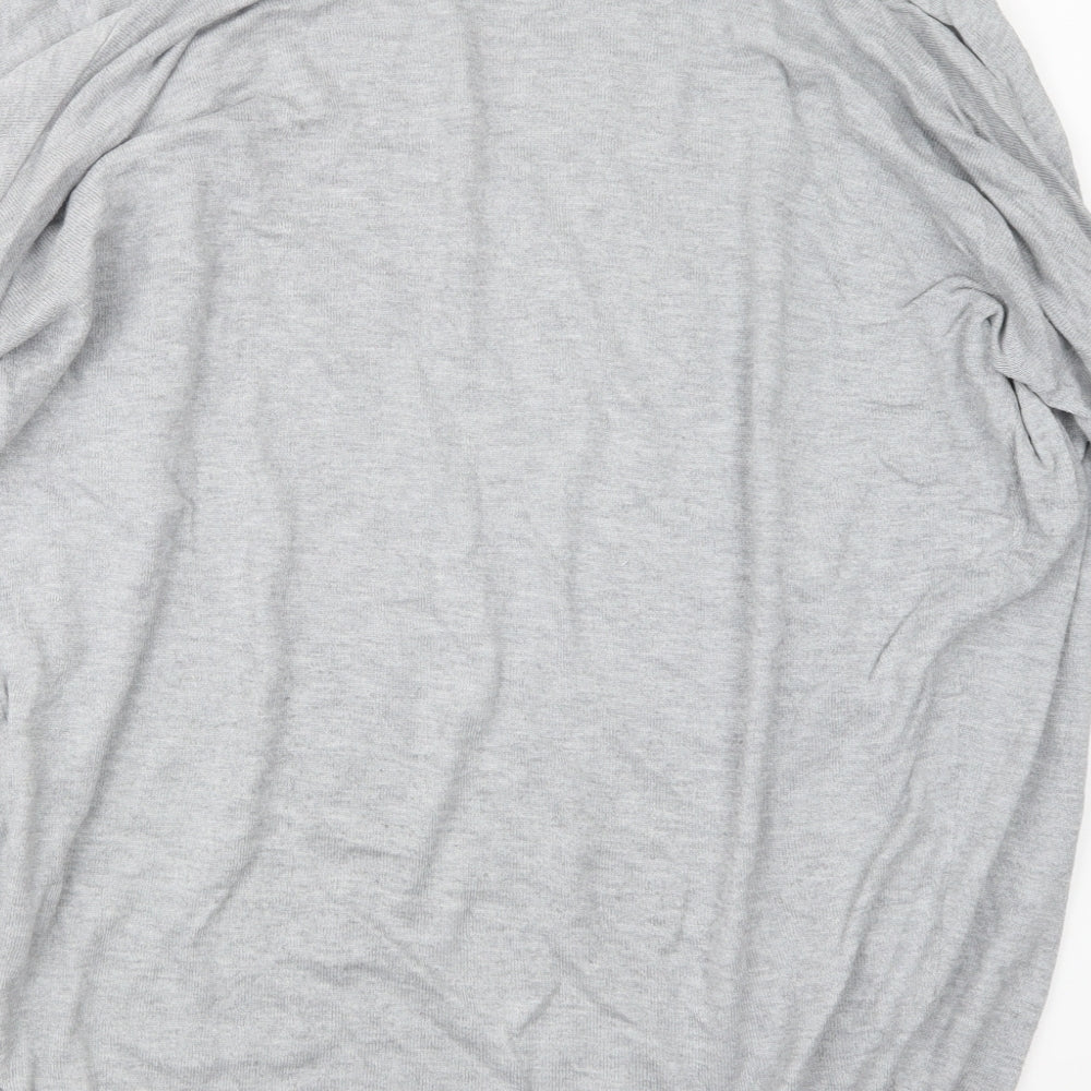 Warehouse Womens Grey Cardigan Jumper Size S