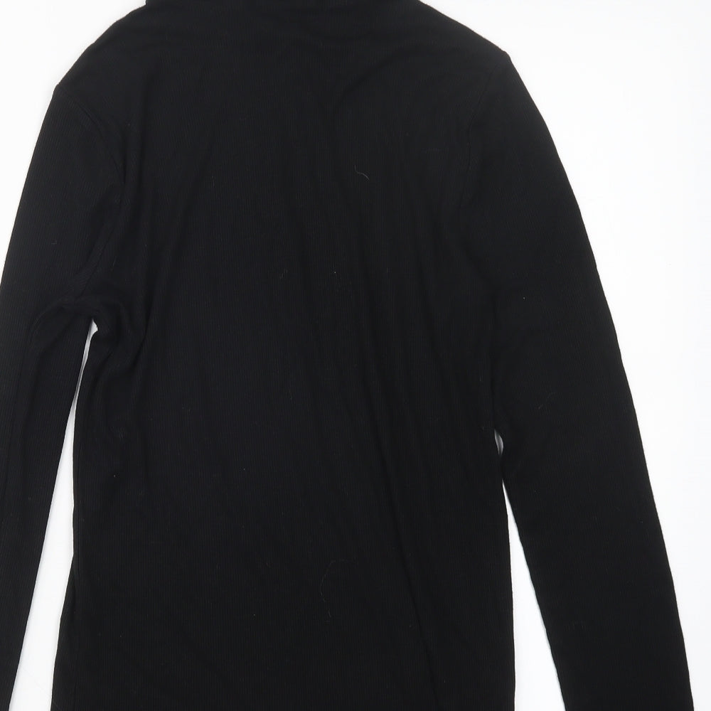 Jord & Tails Womens Black Basic T-Shirt Size M