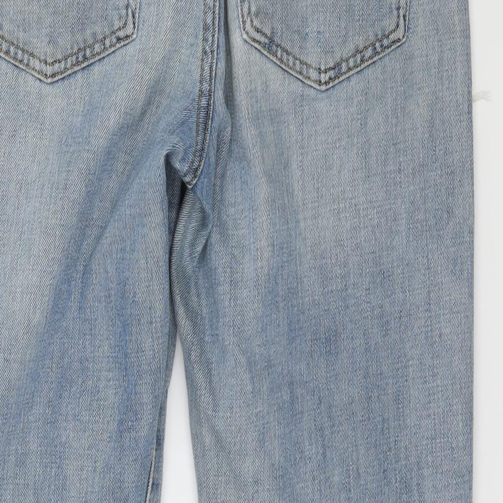 Mossimo Womens Blue Denim Mom Jeans Size 32 in L25 in