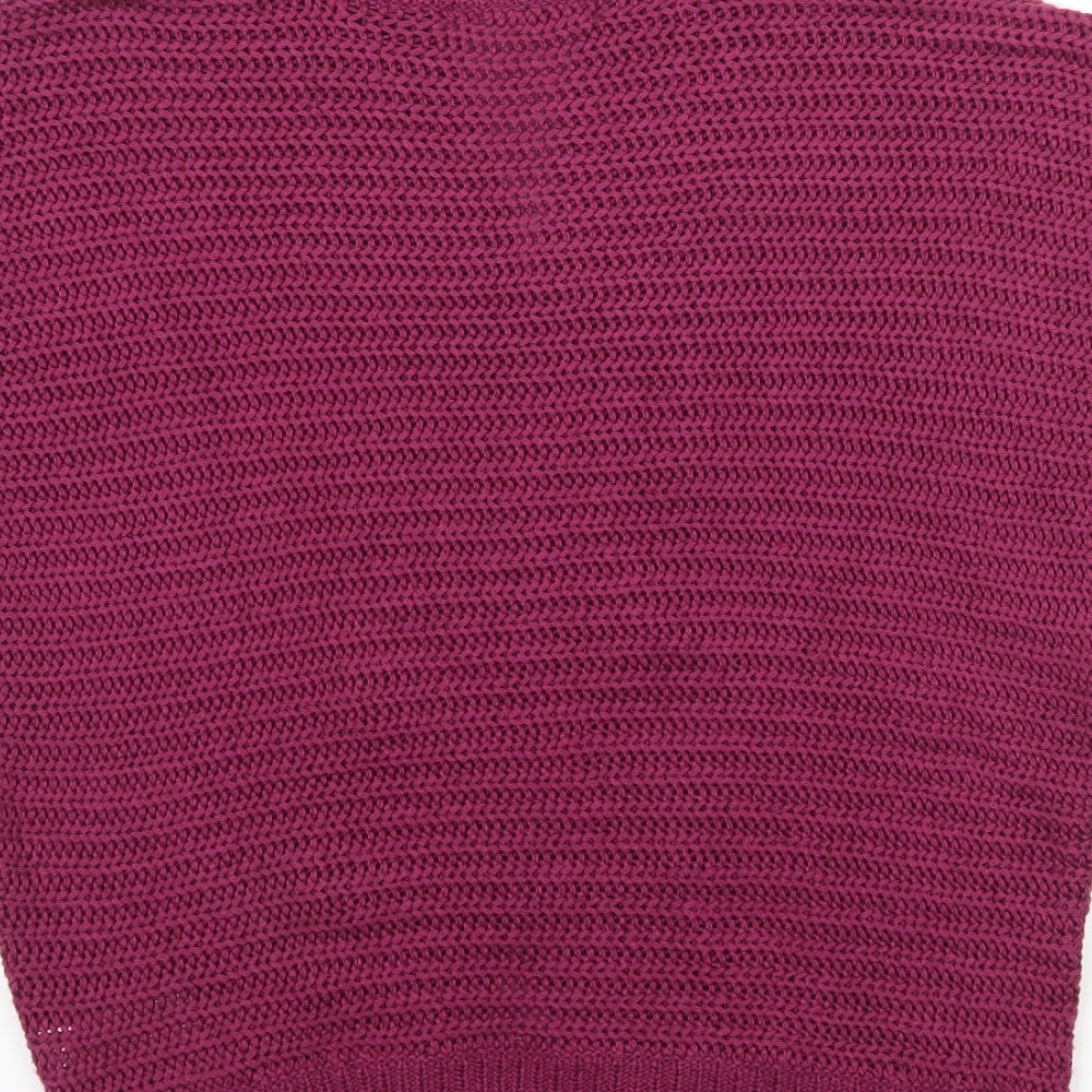 Savoir Womens Purple Knit Cardigan Jumper Size 14