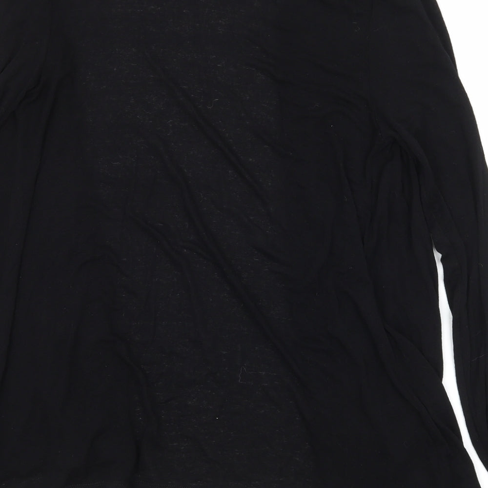 George Womens Black Knit Cardigan Jumper Size 8