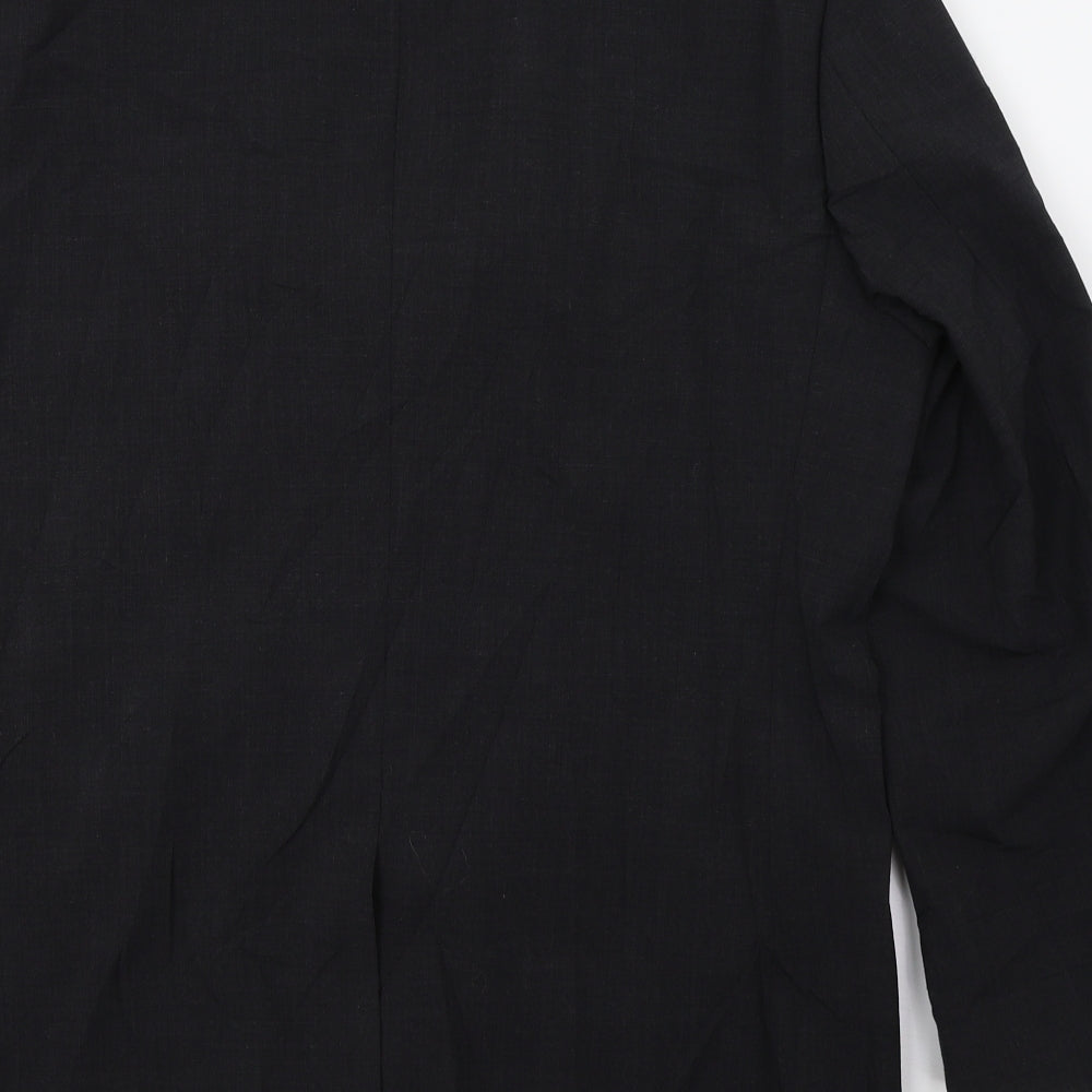 REMUS Mens Black Jacket Blazer Size M