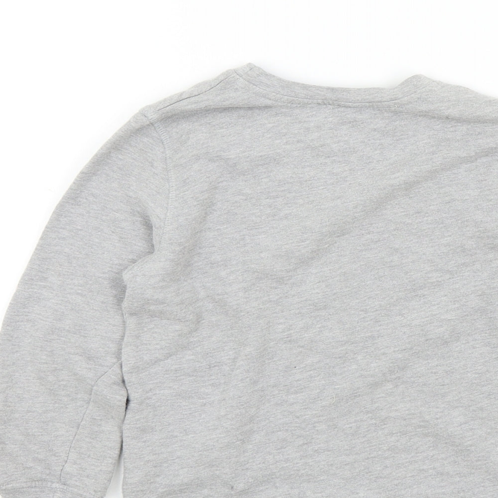 Abcd R Boys Grey Pullover Jumper Size 8 Years