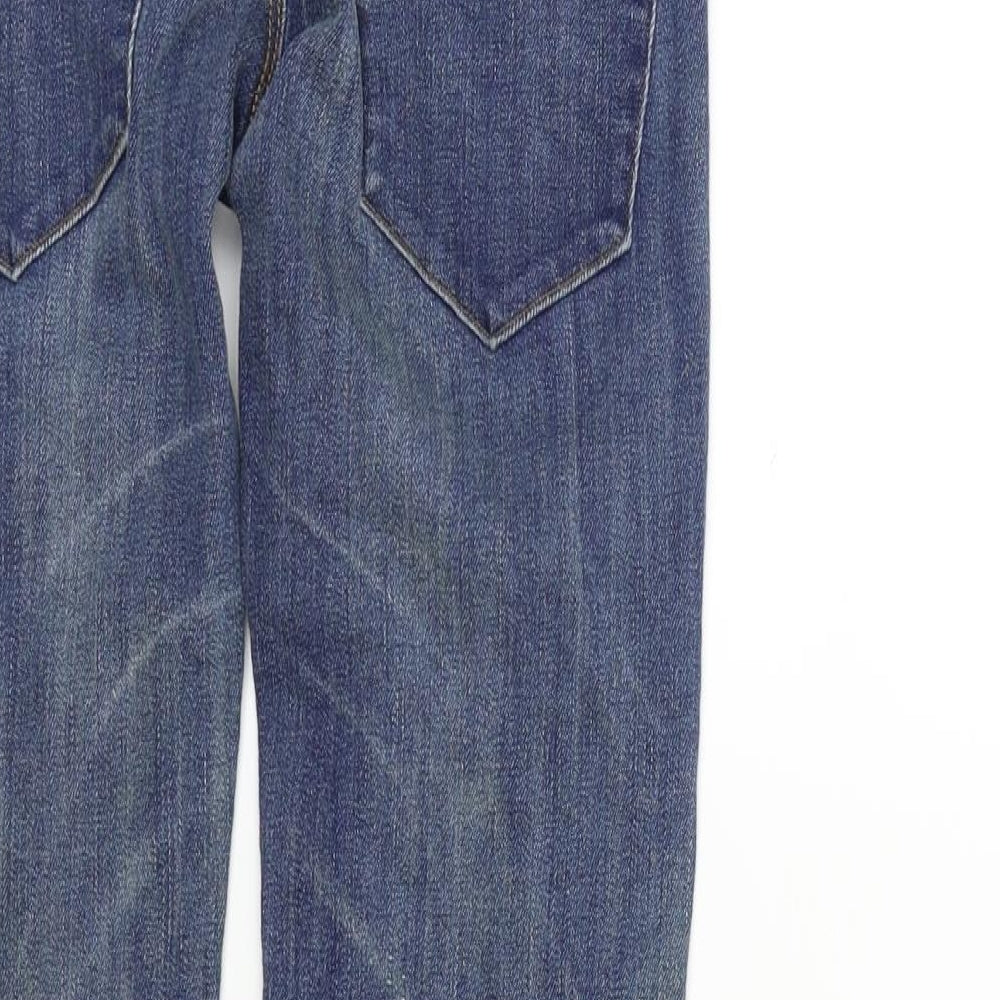 artistic milliners Womens Blue Skinny Jeans Size 6 L28 in