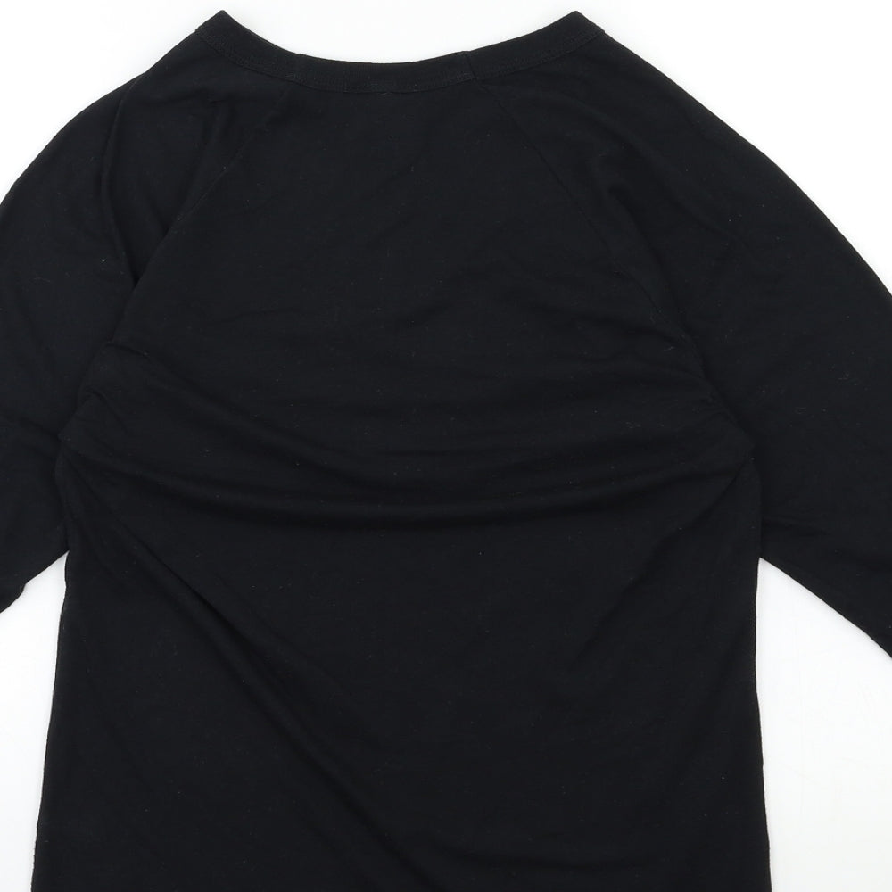 icon elite Womens Black Basic T-Shirt Size XS