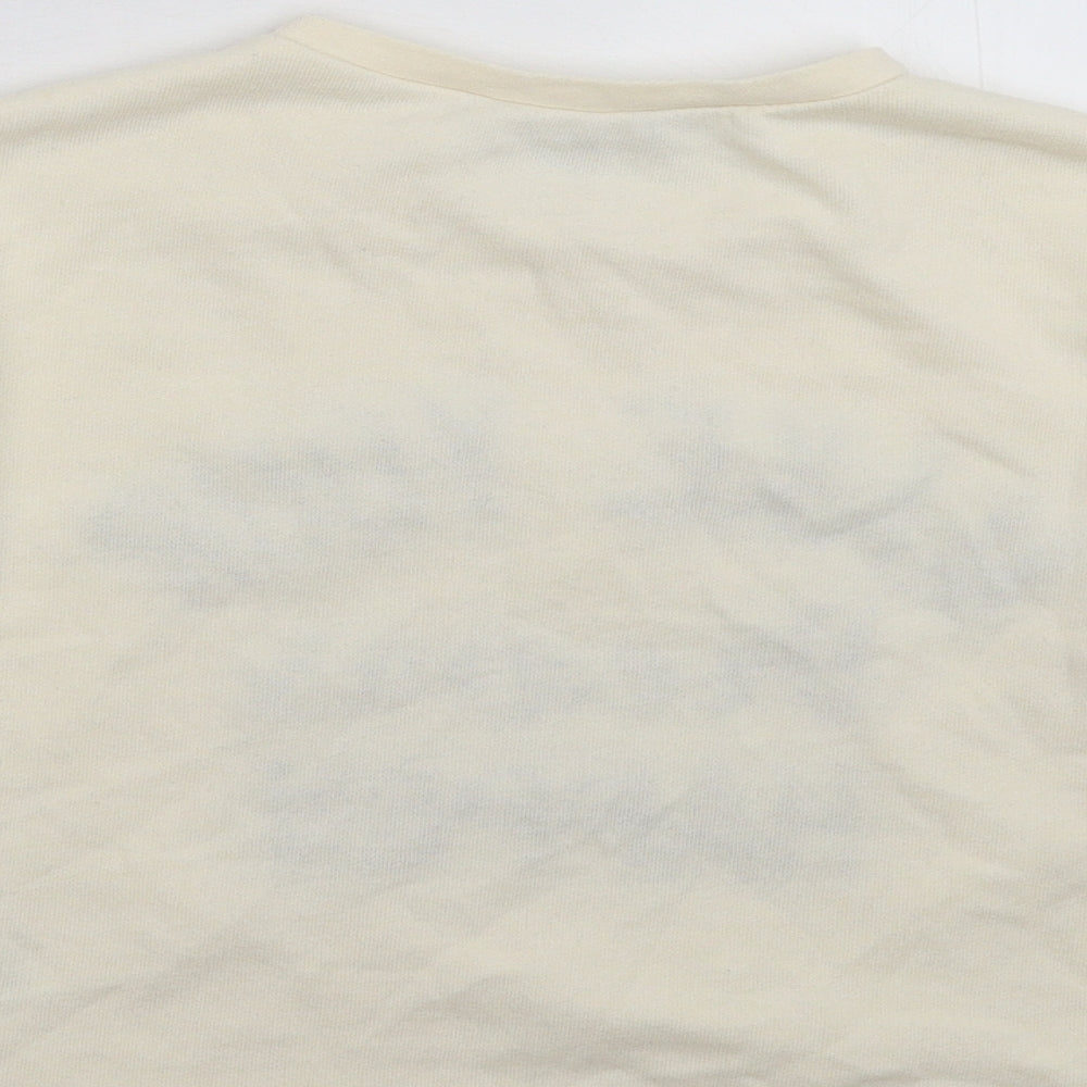 New Look Girls White Pullover Sweatshirt Size 9 Years
