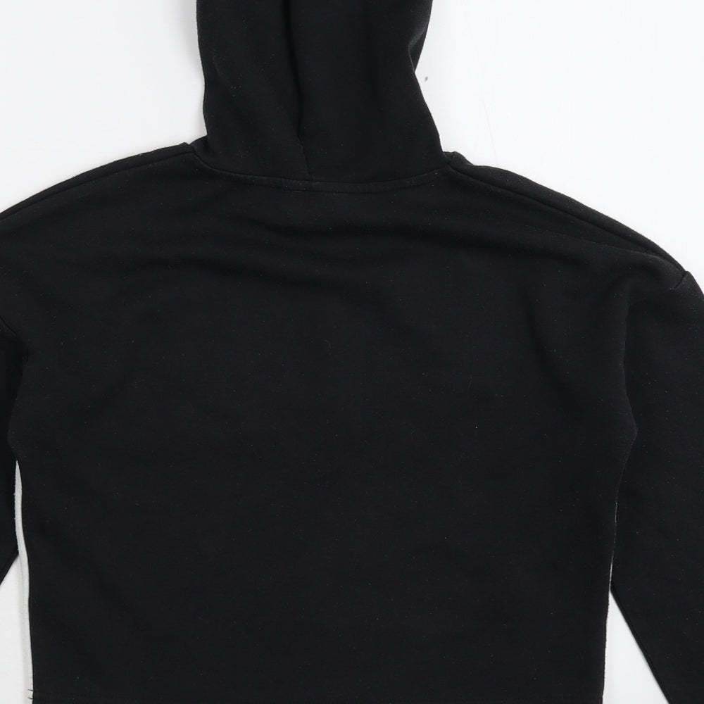Young Dimension Girls Black Pullover Hoodie Size 11-12 Years