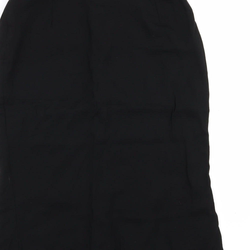 MNG Womens Black Flare Skirt Size 12