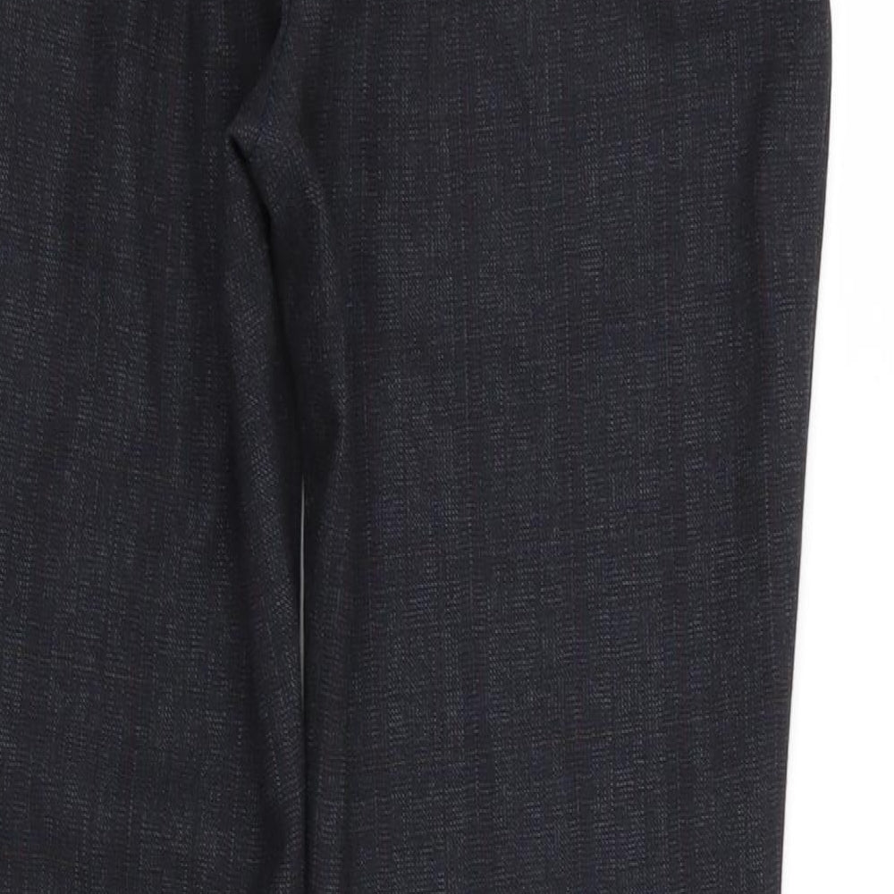 sezdi Womens Blue Trousers Size 12 L29 in