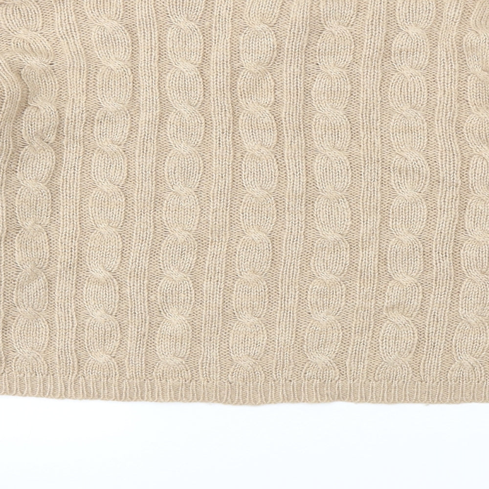 New Look Womens Beige Pullover Jumper Size M