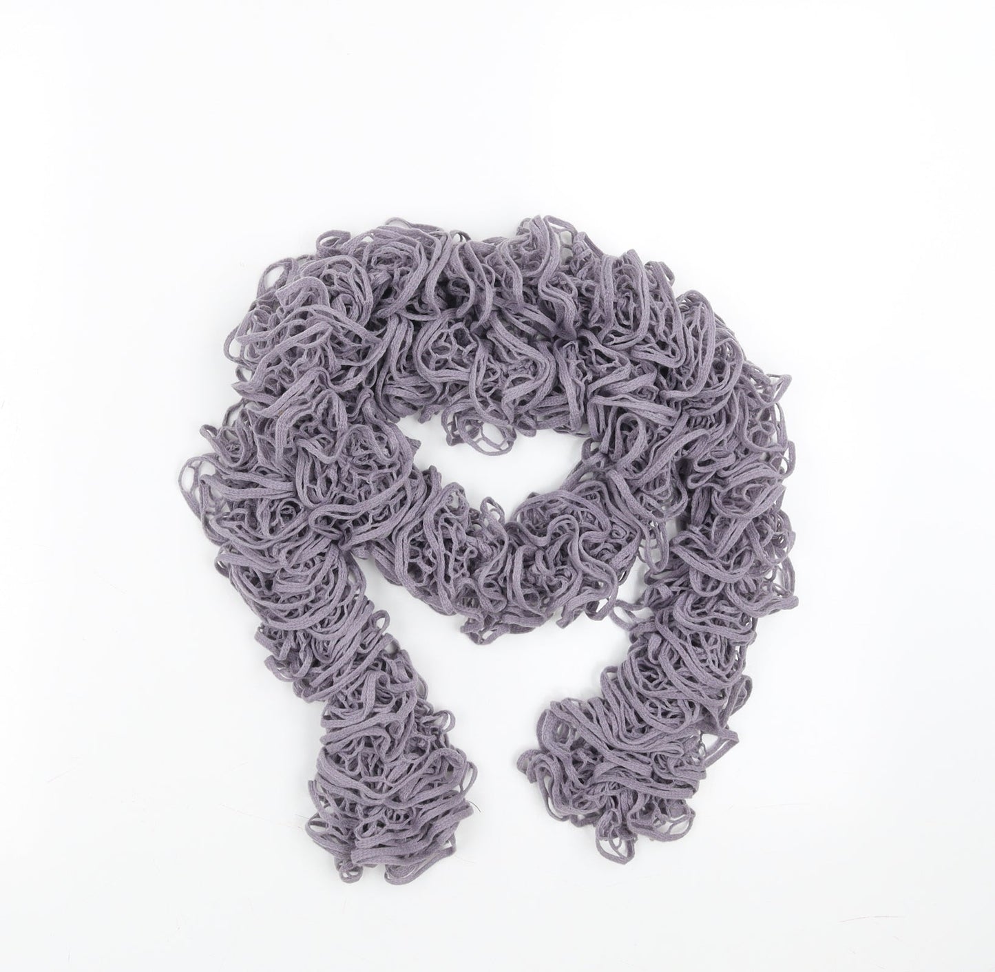 Preworn Womens Purple Scarf