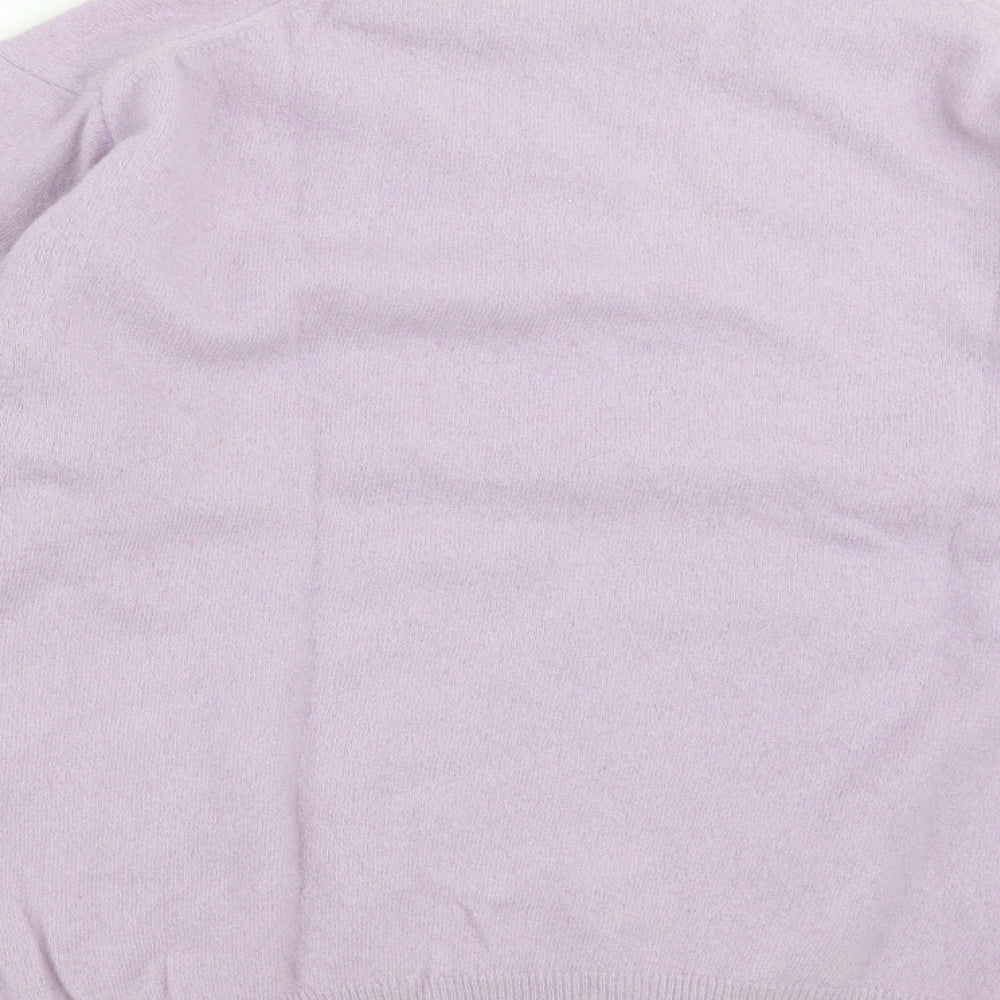 Colourways Womens Purple Pullover Jumper Size 16