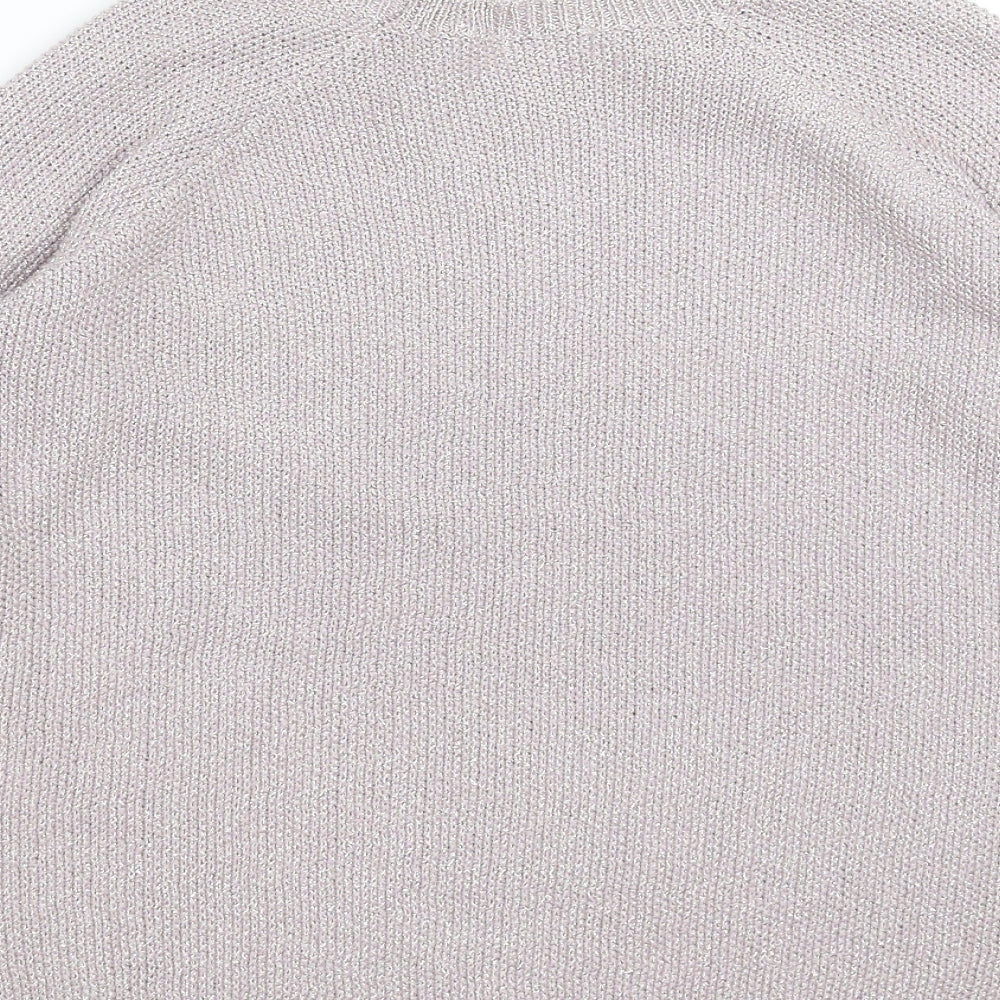River Island Womens Purple Pullover Jumper Size 8