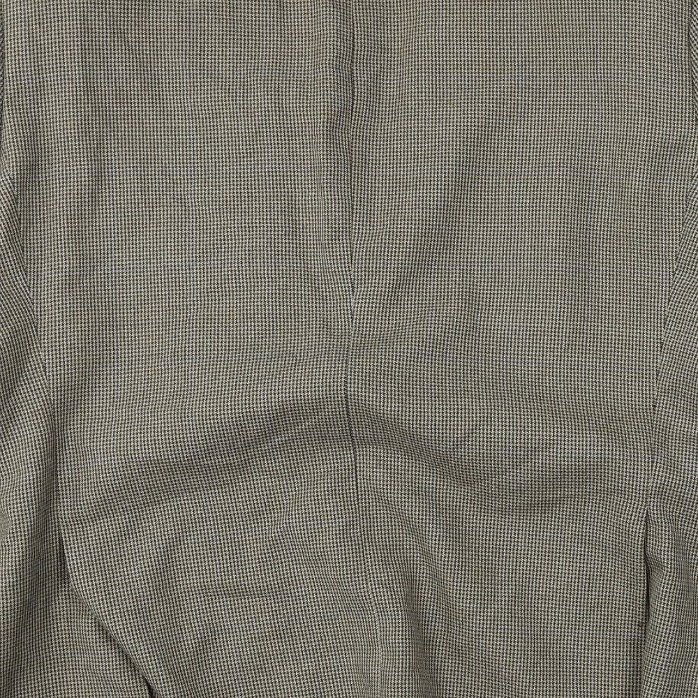 Charlton Gray Mens Brown Check Jacket Blazer Size 44