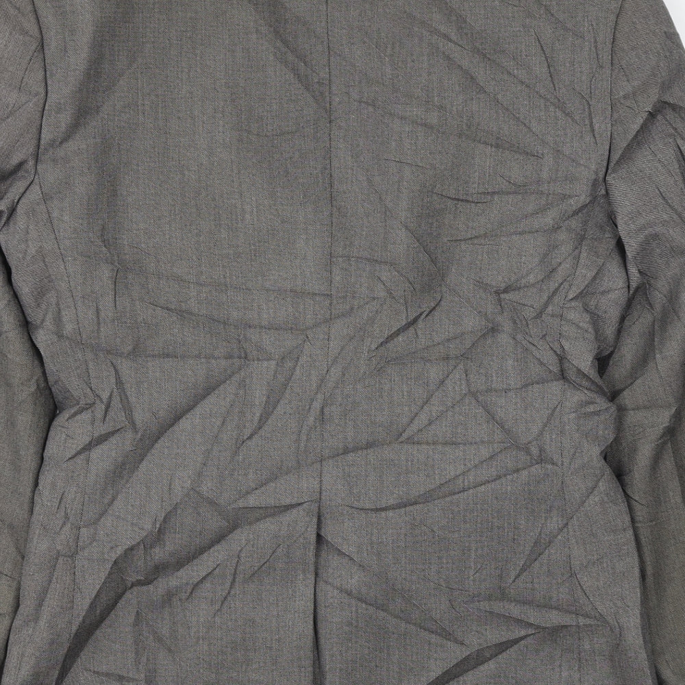 River Island Mens Grey Jacket Blazer Size 36