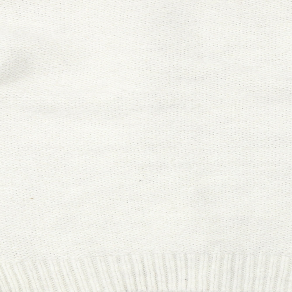 Marks & Spencer Womens Beige Pullover Jumper Size L