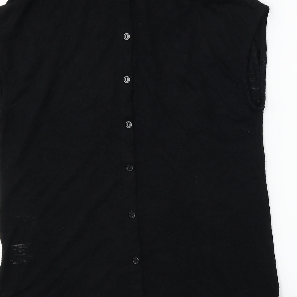 Gibson Womens Black Basic T-Shirt Size M