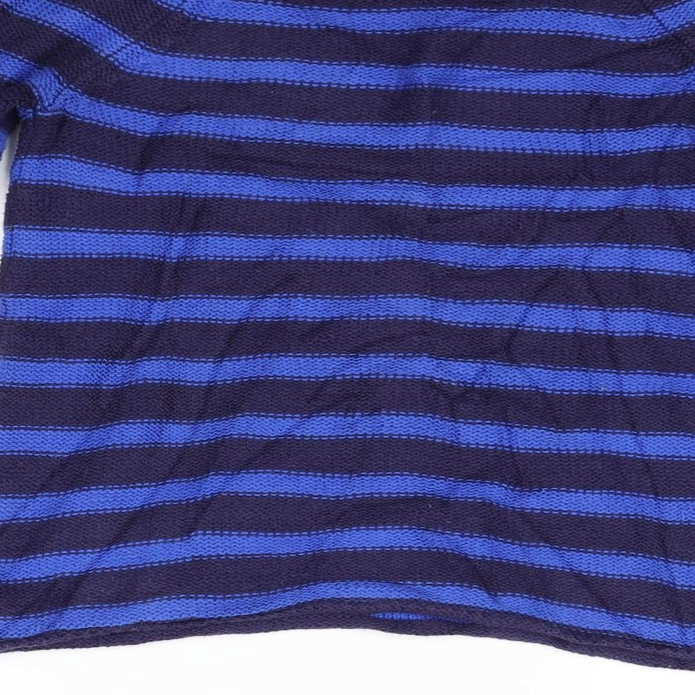 Old Navy Womens Blue Striped Pullover Jumper Size S