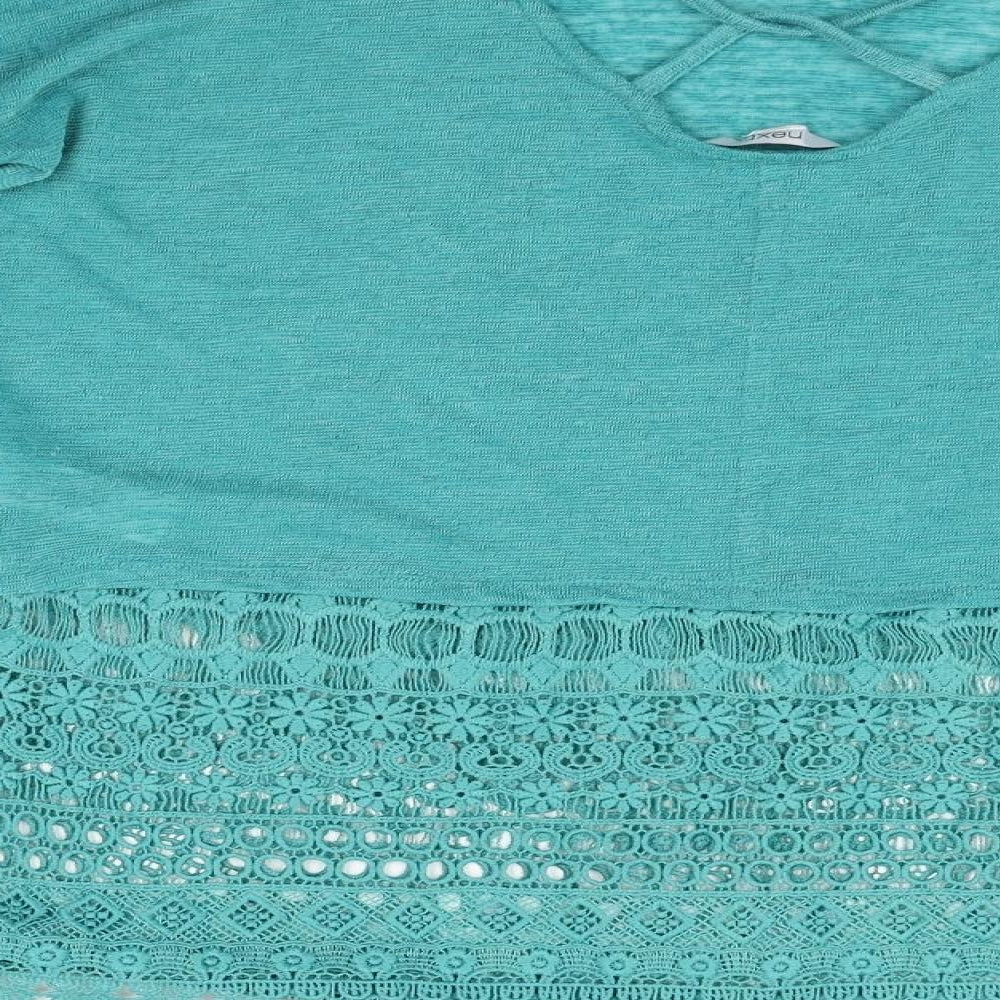 NEXT Womens Green Pullover Jumper Size 10