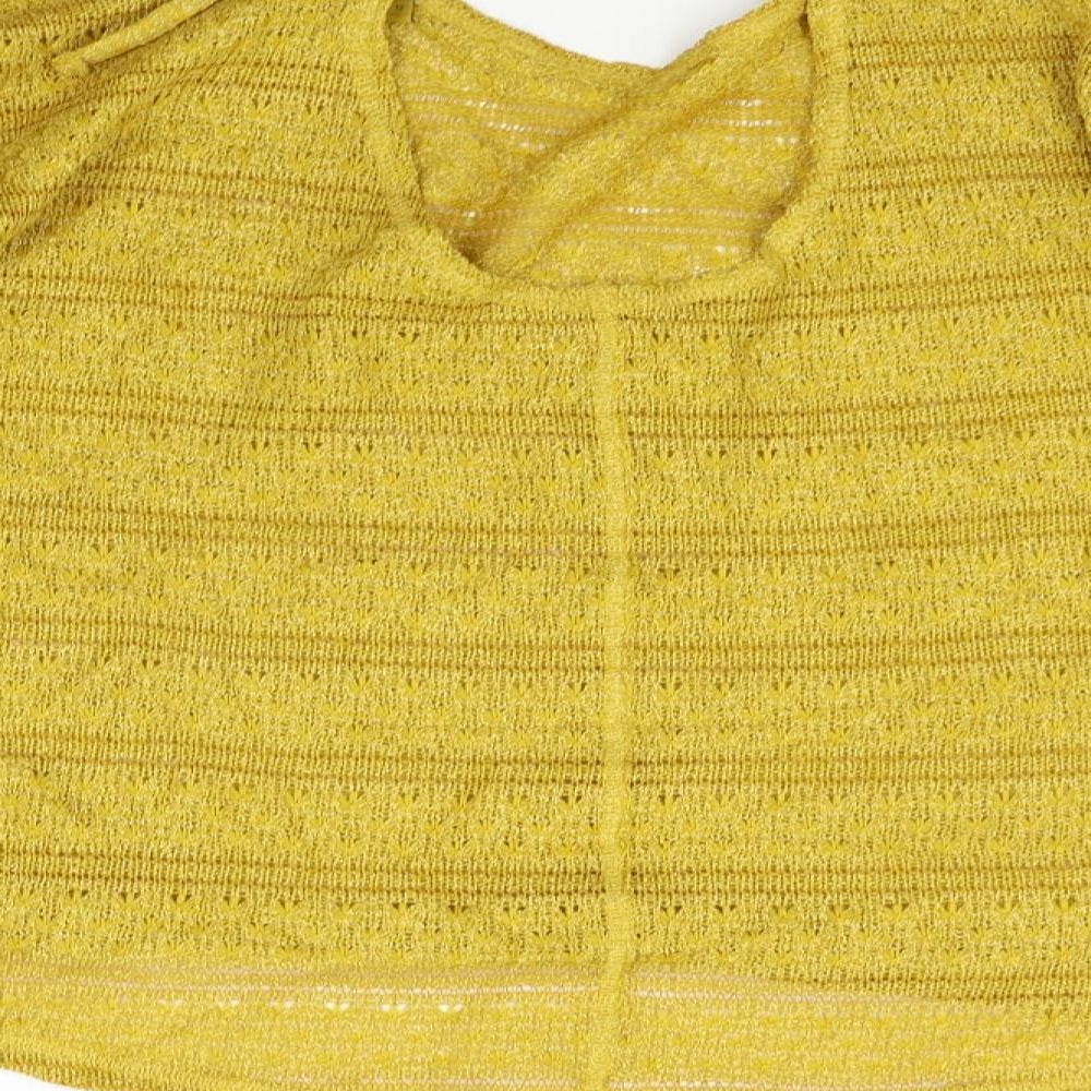 NEXT Womens Yellow Pullover Jumper Size 12