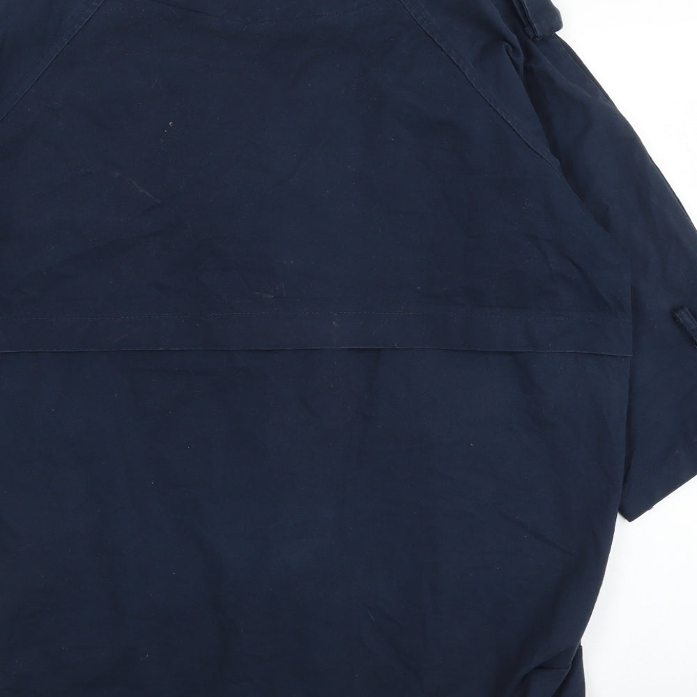 Very Sexy Girl Womens Blue Basic Blouse Size XL