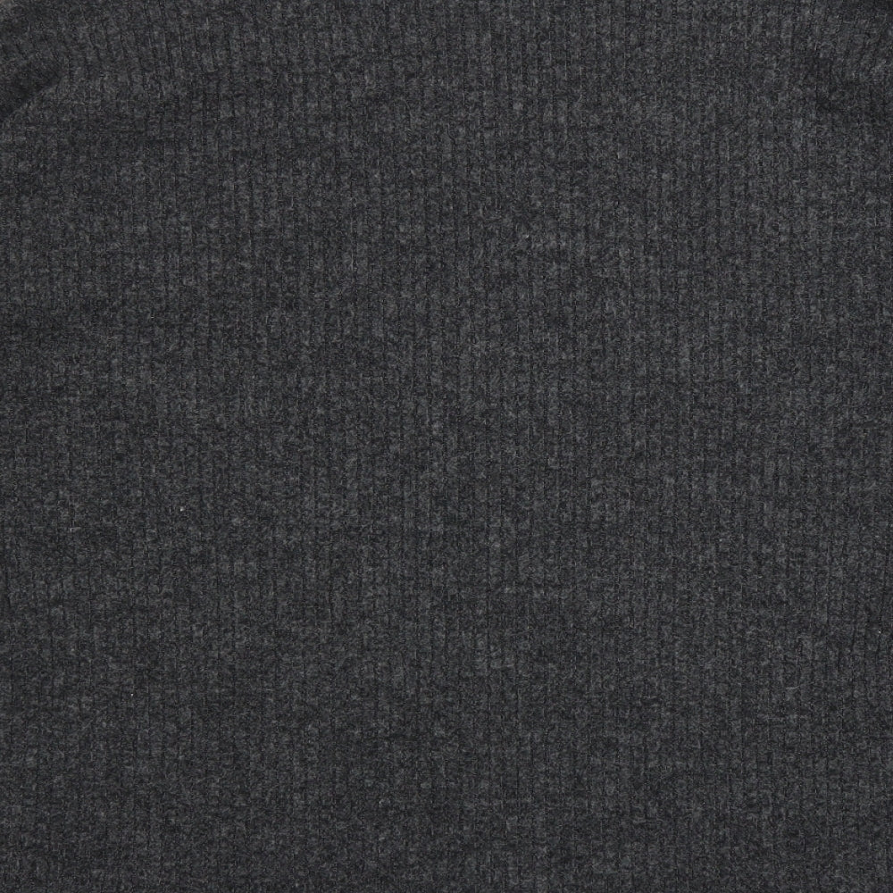 Nutmeg Womens Grey Pullover Jumper Size 10