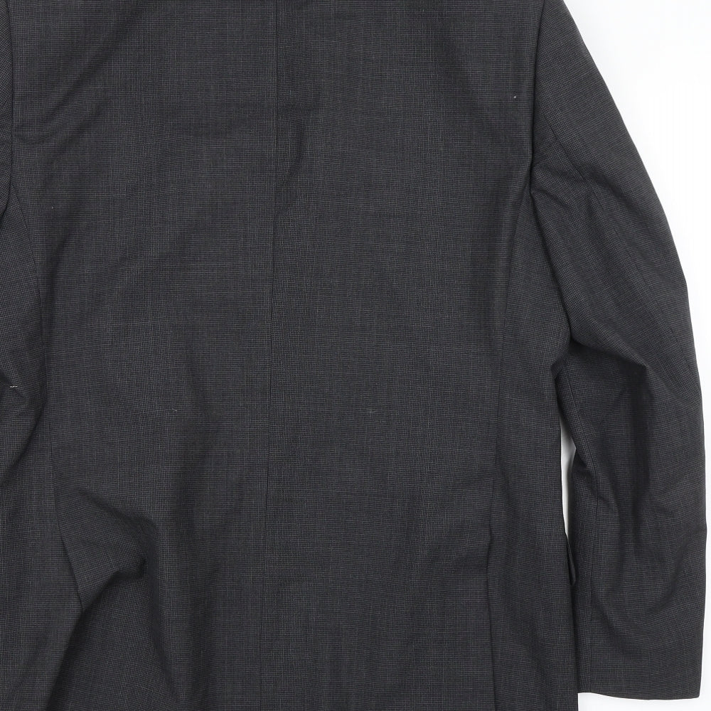 Howick Mens Black Jacket Suit Jacket Size 38