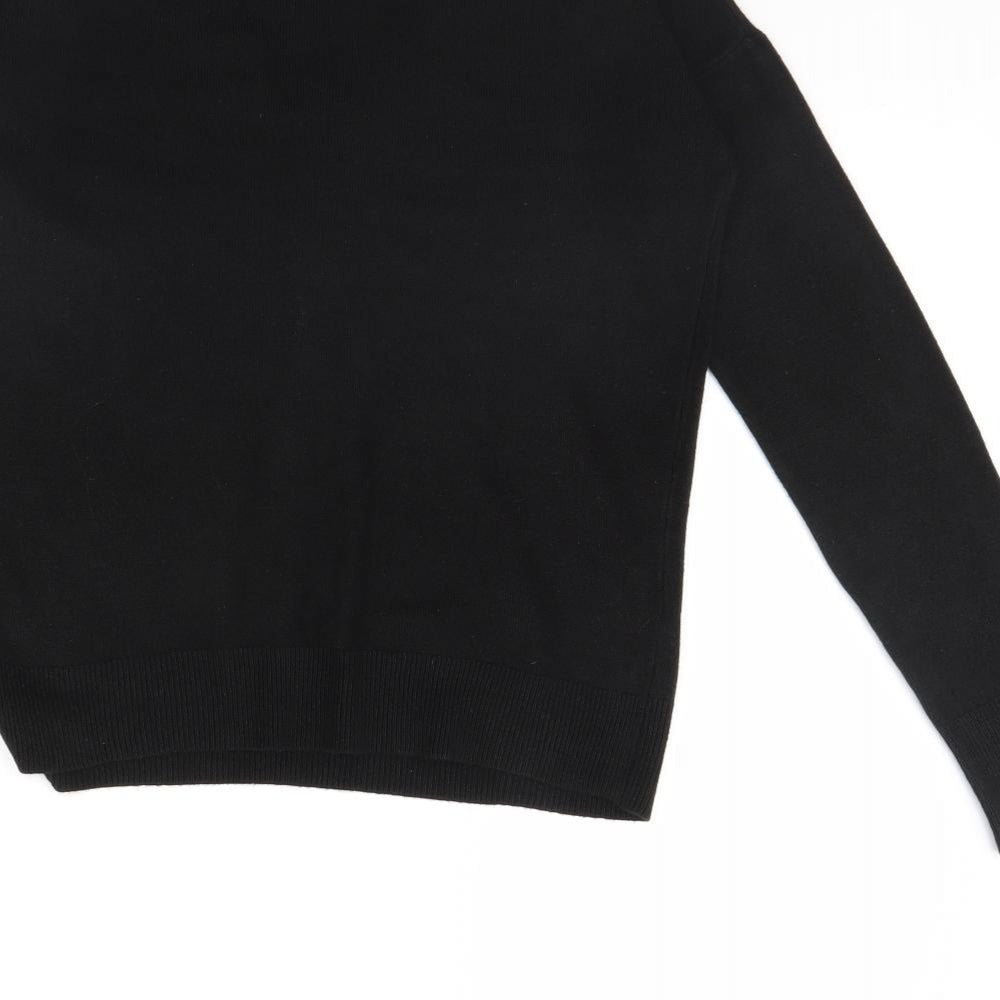 NEXT Womens Black Pullover Jumper Size 6