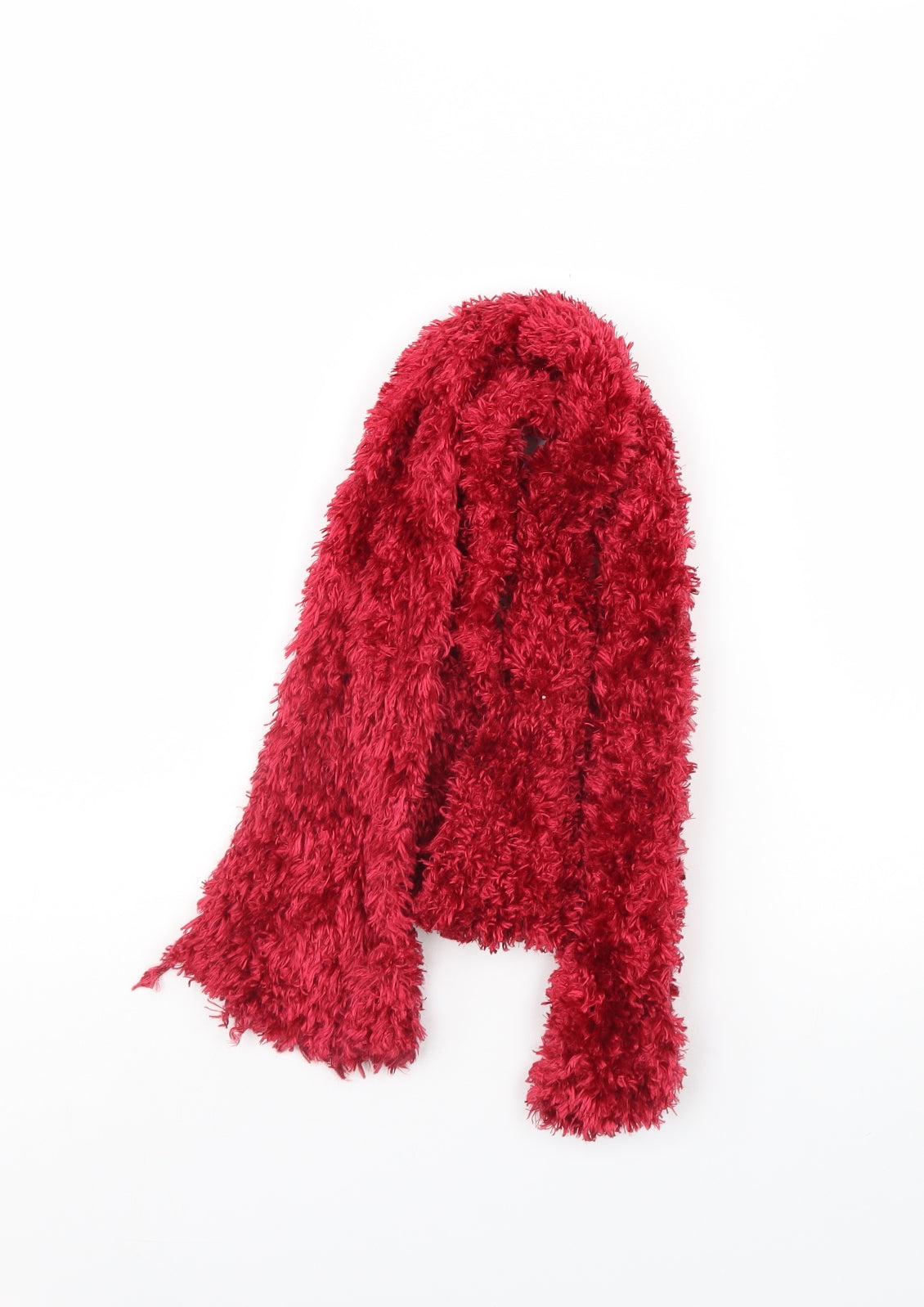 Preworn Womens Red Scarf