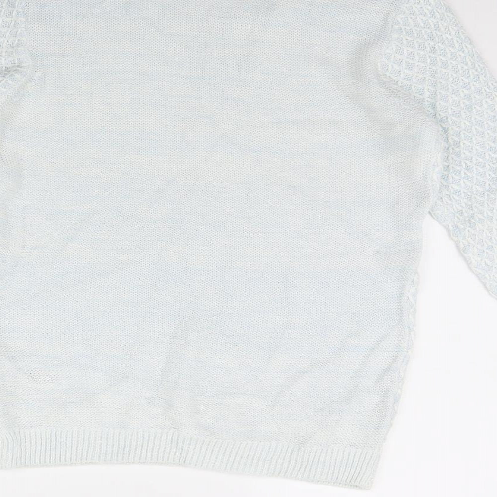Dorothy Perkins Womens Blue Pullover Jumper Size 10
