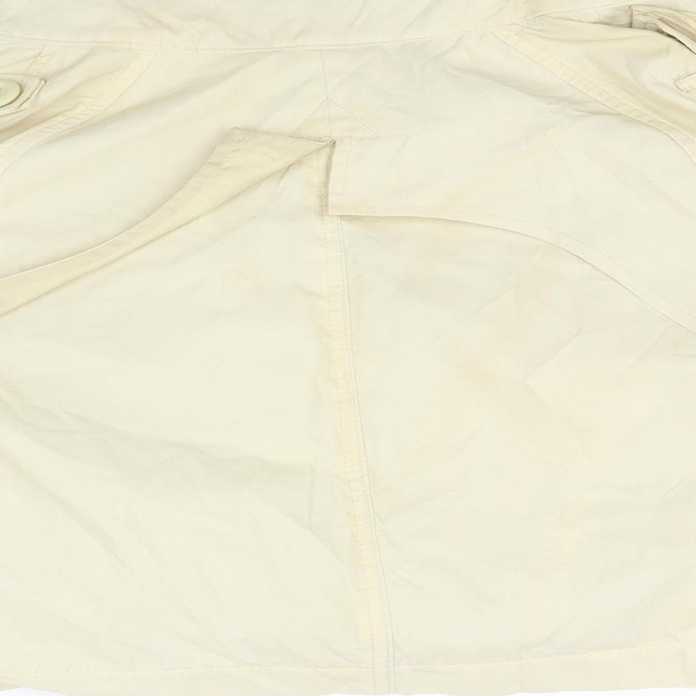 Miss Selfridge Womens Ivory Jacket Coat Size 10