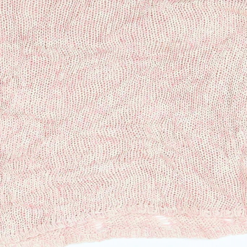 Great planes Womens Pink Knit Pullover Jumper Size M