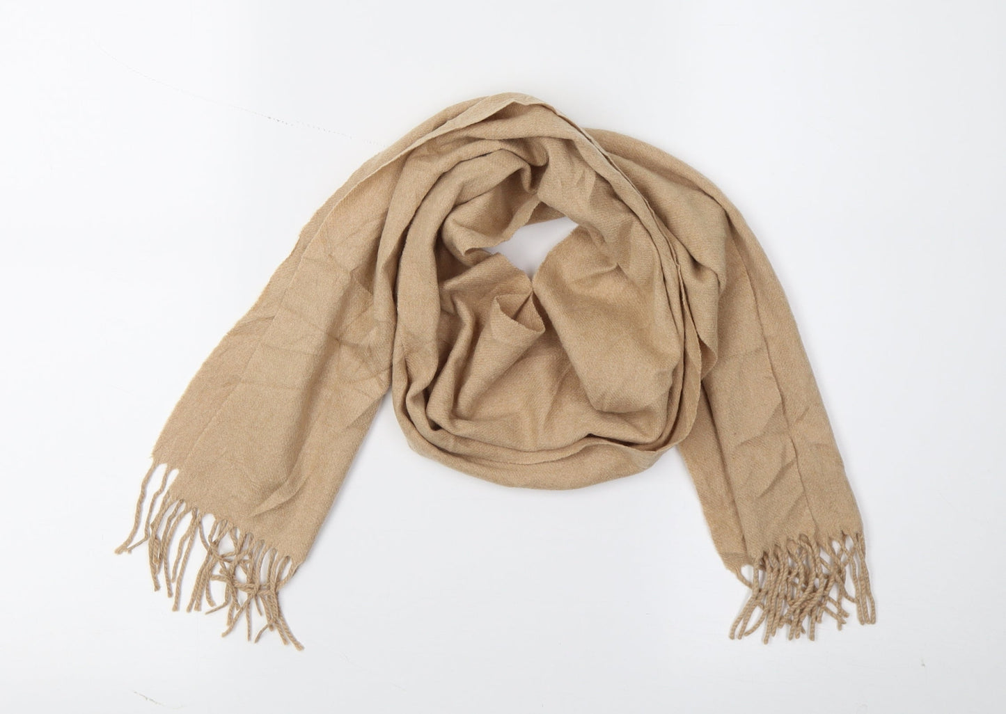 Preworn Womens Beige Scarf