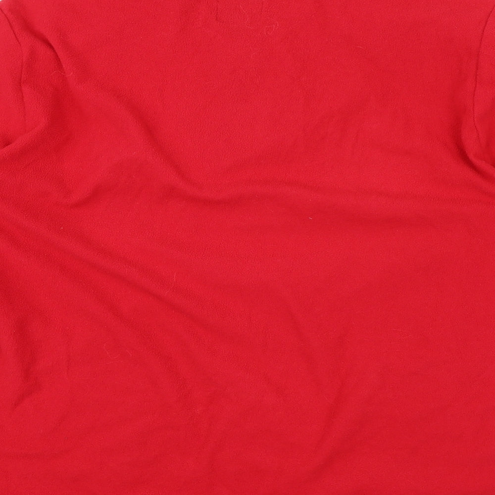 Explore New Zealand Womens Red Pullover Jumper Size L
