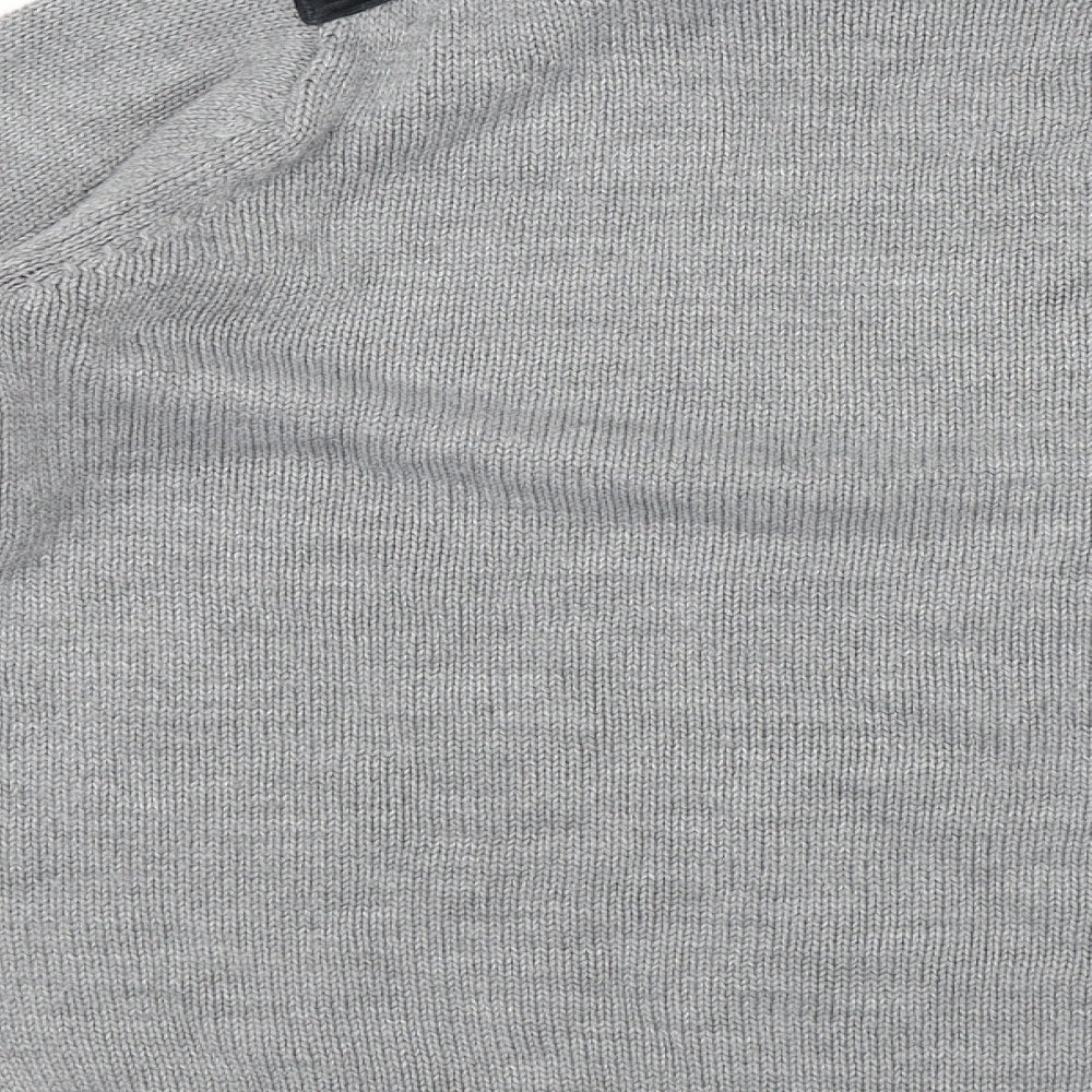 P.J. Field Mens Grey Pullover Jumper Size S