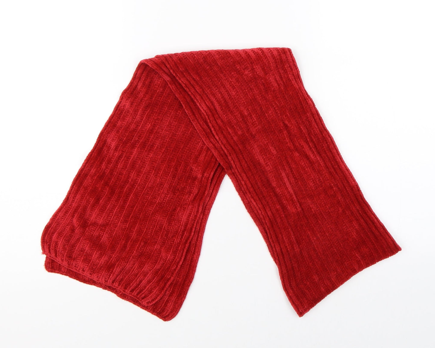 Preworn Mens Red Scarf One Size